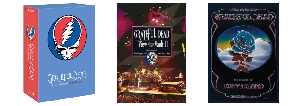 ライブアルバムと映像で体感するグレイトフル・デッド（Grateful Dead）