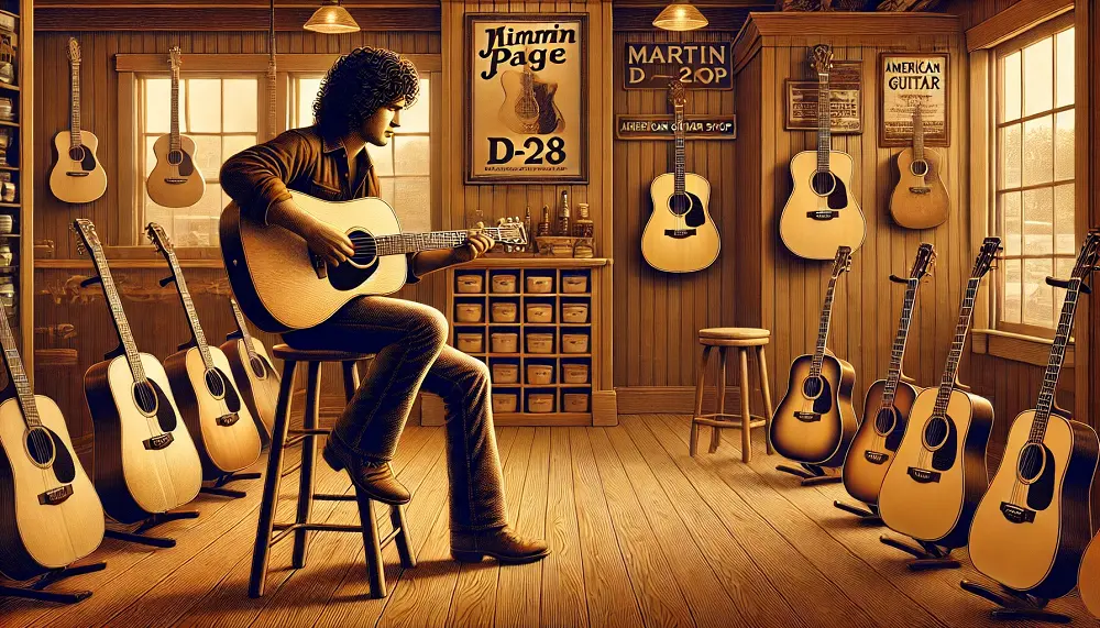 D-28とともに歩んだ音楽の時間:ジミー・ペイジと特別な一本