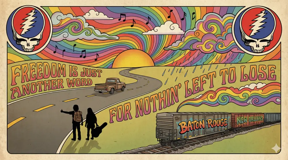 自由とは失うものがないこと 「Me and Bobby McGee」：心の重荷を下ろして、風に吹かれるための物語